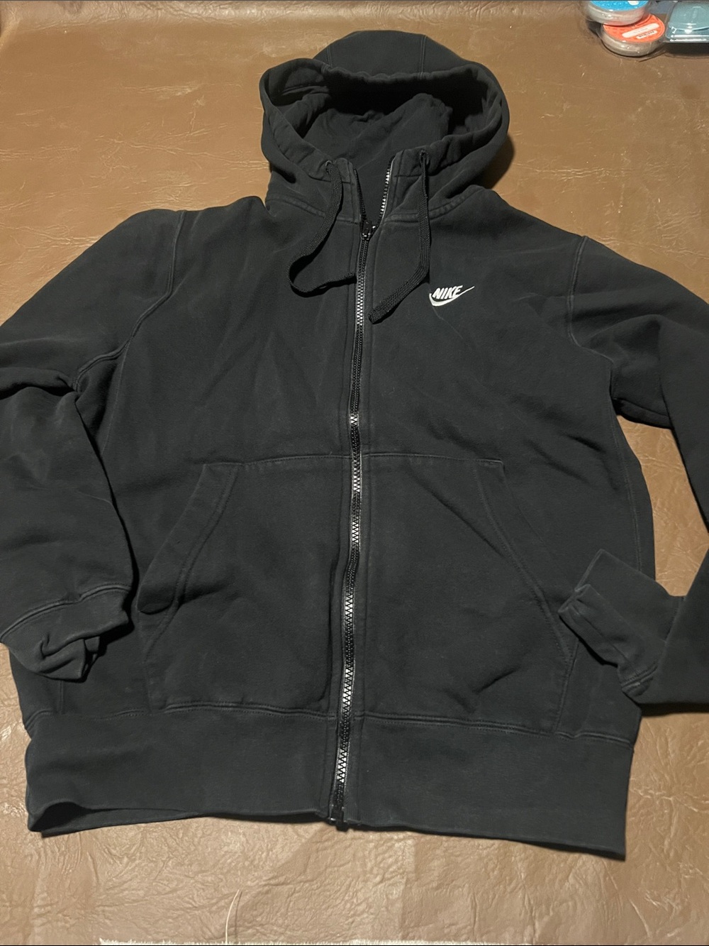 Nike Black Full-Zip Hoodie Jacket